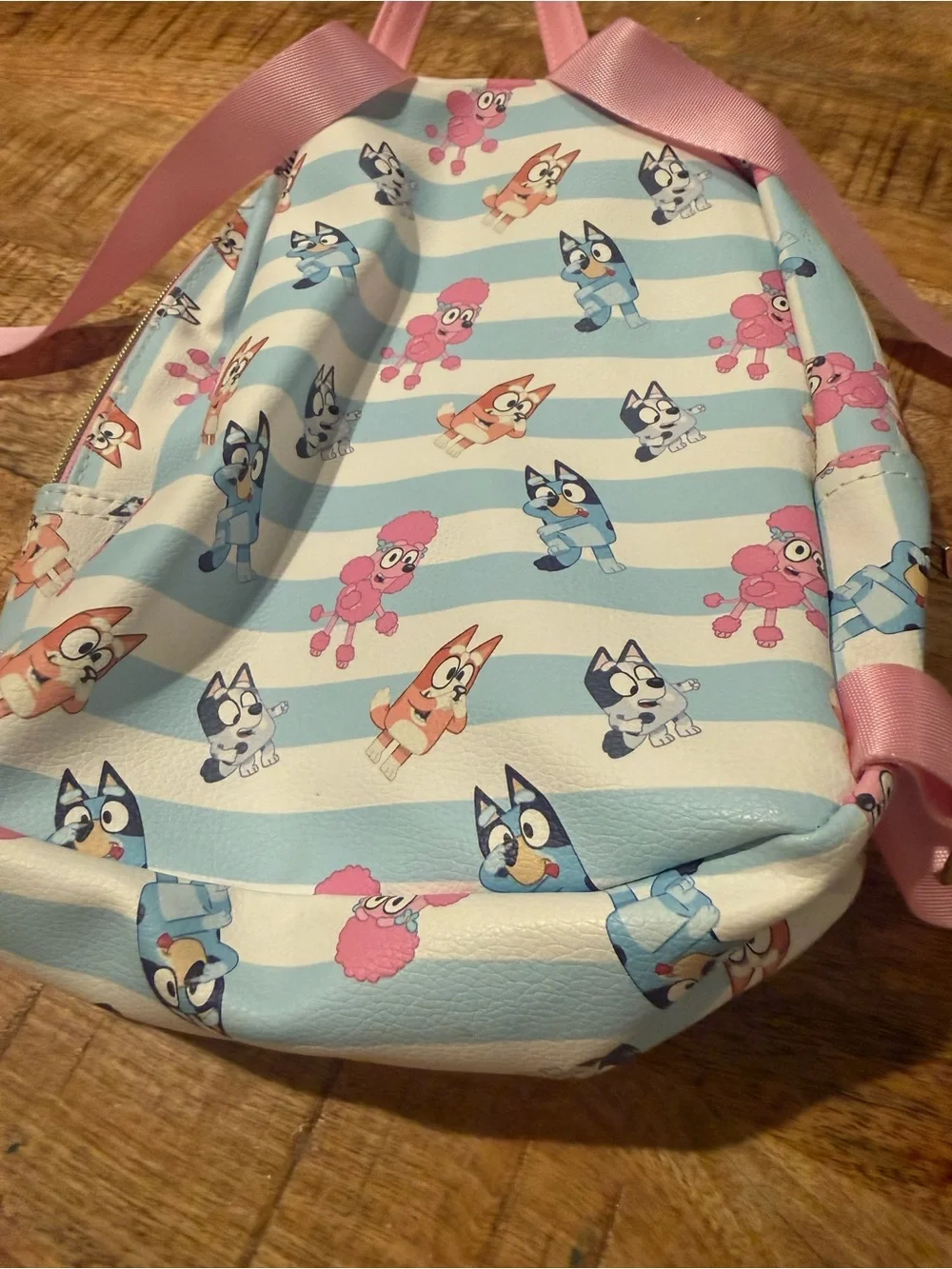 Bluey & Friends Striped Backpack